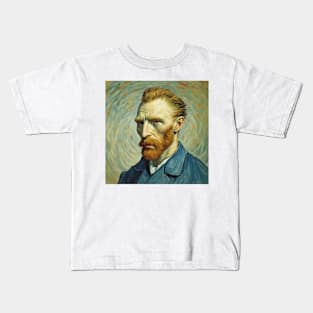 Van Gogh Style Kids T-Shirt